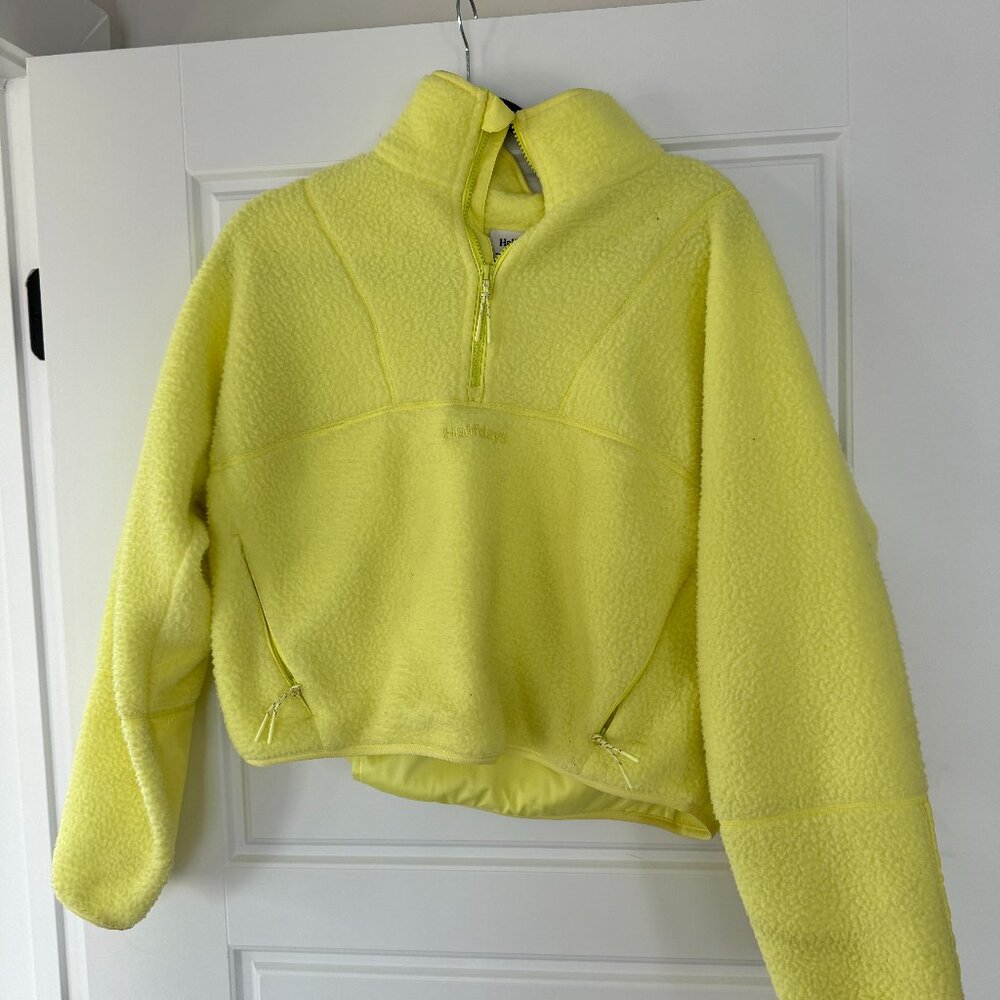 Halfdays Yellow Pieper Teddy Jacket